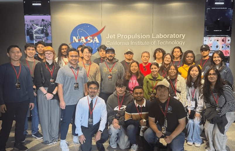 ACM members at a NASA event